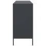 Aparador acero gris antracita 100,5x39x79 cm de , Aparadores - Ref: Foro24-843092, Precio: 151,14 €, Descuento: %