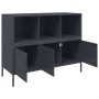 Aparador acero gris antracita 100,5x39x79 cm de , Aparadores - Ref: Foro24-843092, Precio: 153,17 €, Descuento: %