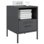 Mesitas de noche 2 unidades acero gris antracita 36x39x50,5 cm by , Nightstands - Ref: Foro24-843059, Price: 110,29 €, Discou...