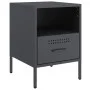 Mesitas de noche 2 unidades acero gris antracita 36x39x50,5 cm by , Nightstands - Ref: Foro24-843059, Price: 110,29 €, Discou...
