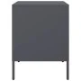 Mesitas de noche 2 unidades acero gris antracita 36x39x50,5 cm by , Nightstands - Ref: Foro24-843059, Price: 110,29 €, Discou...