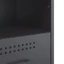 Mesitas de noche 2 unidades acero gris antracita 36x39x50,5 cm by , Nightstands - Ref: Foro24-843059, Price: 110,29 €, Discou...
