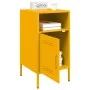 Mesitas de noche 2 unidades acero amarillo mostaza 36x39x68 cm de , Mesitas de noche - Ref: Foro24-843073, Precio: 114,10 €, ...
