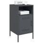 Mesitas de noche 2 unidades acero gris antracita 36x39x68 cm de , Mesitas de noche - Ref: Foro24-843071, Precio: 115,34 €, De...
