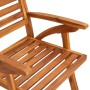 Sillas de jardín 2 unidades madera maciza de acacia de vidaXL, Sillas de jardín - Ref: Foro24-310629, Precio: 246,22 €, Descu...