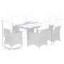 Set de mesa y sillas de jardín 7 pzas y cojines ratán PE beige de , Conjuntos de jardín - Ref: Foro24-3276940, Precio: 911,29...