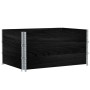 Collares de palets 3 uds madera maciza de pino negro 120x80 cm de , Plataformas de carga y palés - Ref: Foro24-3295367, Preci...