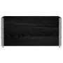 Collares de palets 3 uds madera maciza de pino negro 120x80 cm de , Plataformas de carga y palés - Ref: Foro24-3295367, Preci...