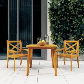 Mesa de jardín madera maciza de acacia 85x85x75 cm de vidaXL, Mesas de jardín - Ref: Foro24-310300, Precio: 119,56 €, Descuen...