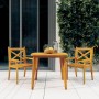 Mesa de jardín madera maciza de acacia 85x85x75 cm de vidaXL, Mesas de jardín - Ref: Foro24-310300, Precio: 123,88 €, Descuen...