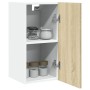 Armario colgante cocina contrachapada color roble 29,5x31x60 cm de , Armarios de cocina - Ref: Foro24-847495, Precio: 39,28 €...