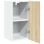 Armario colgante cocina contrachapada color roble 29,5x31x60 cm de , Armarios de cocina - Ref: Foro24-847495, Precio: 39,28 €...