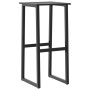 Juego de mesa alta y taburetes de jardín 5 piezas acero negro de , Conjuntos de jardín - Ref: Foro24-3283752, Precio: 398,83 ...