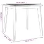 Mesa de jardín madera maciza de acacia 85x85x75 cm de vidaXL, Mesas de jardín - Ref: Foro24-310300, Precio: 119,56 €, Descuen...