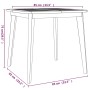 Mesa de jardín madera maciza de acacia 85x85x75 cm de vidaXL, Mesas de jardín - Ref: Foro24-310300, Precio: 123,88 €, Descuen...