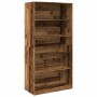 Armario de madera ingeniería envejecida 100x50x200 cm de , Armarios roperos - Ref: Foro24-3307736, Precio: 197,87 €, Descuent...