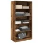 Armario de madera ingeniería envejecida 100x50x200 cm de , Armarios roperos - Ref: Foro24-3307736, Precio: 190,65 €, Descuent...