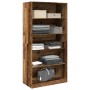 Armario de madera ingeniería envejecida 100x50x200 cm de , Armarios roperos - Ref: Foro24-3307736, Precio: 197,87 €, Descuent...