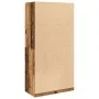Armario de madera ingeniería envejecida 100x50x200 cm de , Armarios roperos - Ref: Foro24-3307736, Precio: 190,65 €, Descuent...