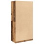Armario de madera ingeniería envejecida 100x50x200 cm de , Armarios roperos - Ref: Foro24-3307736, Precio: 197,87 €, Descuent...