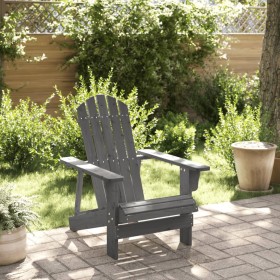 Silla Adirondack madera maciza de abeto gris 69x85x90,5 cm de , Sillas de jardín - Ref: Foro24-4007244, Precio: 102,72 €, Des...