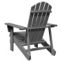 Silla Adirondack madera maciza de abeto gris 69x85x90,5 cm de , Sillas de jardín - Ref: Foro24-4007244, Precio: 102,72 €, Des...