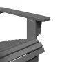 Silla Adirondack madera maciza de abeto gris 69x85x90,5 cm de , Sillas de jardín - Ref: Foro24-4007244, Precio: 87,30 €, Desc...