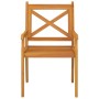 Sillas de comedor de jardín 2 uds madera maciza de acacia de vidaXL, Sillas de jardín - Ref: Foro24-310305, Precio: 142,08 €,...