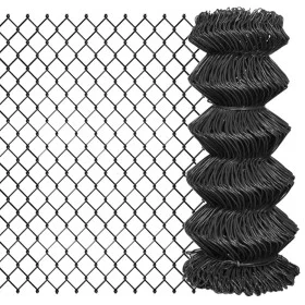 Valla de tela metálica acero gris 15x0,8 m by , fence panels - Ref: Foro24-142423, Price: 45,44 €, Discount: %