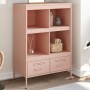 Aparador acero rosa 68x39x101,5 cm de , Aparadores - Ref: Foro24-843103, Precio: 155,88 €, Descuento: %