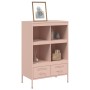 Aparador acero rosa 68x39x101,5 cm de , Aparadores - Ref: Foro24-843103, Precio: 155,88 €, Descuento: %