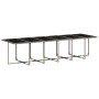 Set comedor de jardín 17 pzas y cojines ratán sintético gris de , Conjuntos de jardín - Ref: Foro24-3210824, Precio: 909,45 €...