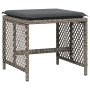 Set comedor de jardín 17 pzas y cojines ratán sintético gris de , Conjuntos de jardín - Ref: Foro24-3210824, Precio: 909,45 €...