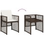 Set comedor de jardín y cojines 15 pzas ratán sintético marrón de , Conjuntos de jardín - Ref: Foro24-3210813, Precio: 801,52...