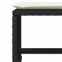 Set comedor de jardín con cojines 13 pzas ratán sintético negro de , Conjuntos de jardín - Ref: Foro24-3210807, Precio: 827,2...