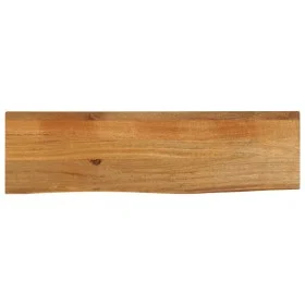 Tablero de mesa borde natural madera maciza mango 120x30x2,5 cm by , Table tops - Ref: Foro24-370530, Price: 74,34 €, Discoun...