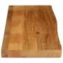 Tablero de mesa borde natural madera maciza mango 120x30x2,5 cm by , Table tops - Ref: Foro24-370530, Price: 74,34 €, Discoun...