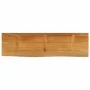 Tablero de mesa borde natural madera maciza mango 120x30x2,5 cm by , Table tops - Ref: Foro24-370530, Price: 74,34 €, Discoun...