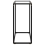 Mesa consola vidrio templado transparente 60x35x75 cm en Mesas auxiliares | Comprar online en Foru.es