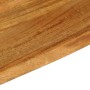 Tablero de mesa borde natural madera maciza mango 90x40x2,5 cm de , Tableros para mesas - Ref: Foro24-370539, Precio: 57,87 €...