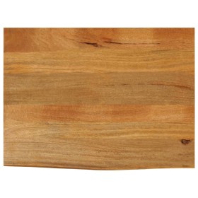 Tablero de mesa borde natural madera maciza mango 70x60x2,5 cm de , Tableros para mesas - Ref: Foro24-370547, Precio: 64,48 €...