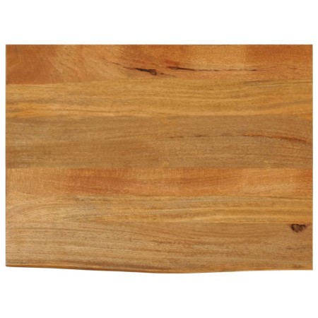Tablero de mesa borde natural madera maciza mango 70x60x2,5 cm de , Tableros para mesas - Ref: Foro24-370547, Precio: 64,48 €...