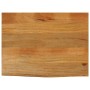 Tablero de mesa borde natural madera maciza mango 70x60x2,5 cm de , Tableros para mesas - Ref: Foro24-370547, Precio: 64,48 €...