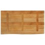 Tablero de mesa borde natural madera maciza mango 110x60x2,5 cm de , Tableros para mesas - Ref: Foro24-370551, Precio: 93,81 ...