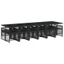 Set comedor de jardín con cojines 13 pzas ratán sintético negro de , Conjuntos de jardín - Ref: Foro24-3210762, Precio: 811,3...
