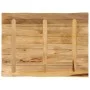 Tablero de mesa borde natural madera maciza mango 90x60x2,5 cm by , Table tops - Ref: Foro24-370669, Price: 64,81 €, Discount: %