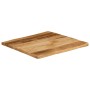 Tablero de mesa borde natural madera maciza mango 80x80x2,5 cm de , Tableros para mesas - Ref: Foro24-370674, Precio: 95,94 €...