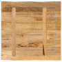 Tablero de mesa borde natural madera maciza mango 80x80x2,5 cm de , Tableros para mesas - Ref: Foro24-370674, Precio: 95,94 €...