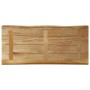 Tablero de mesa borde natural madera maciza mango 90x40x3,8 cm de , Tableros para mesas - Ref: Foro24-370683, Precio: 78,64 €...