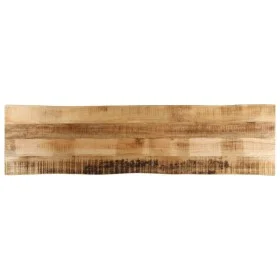 Tablero de mesa borde natural madera maciza mango 160x40x3,8 cm by , Table tops - Ref: Foro24-370688, Price: 110,15 €, Discou...